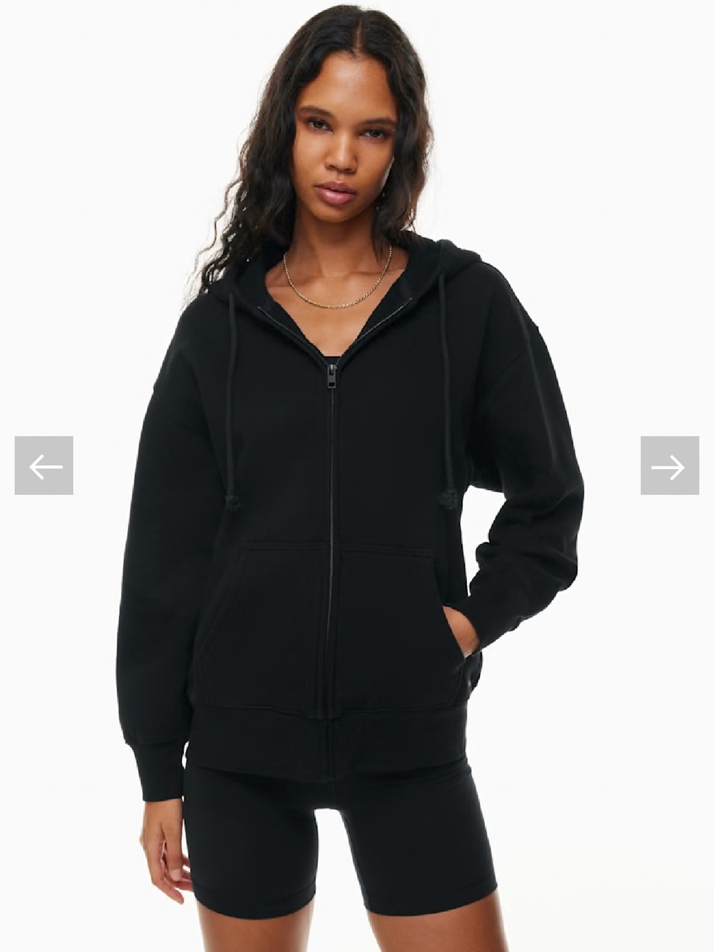 Aritzia Boyfriend Full Zip
